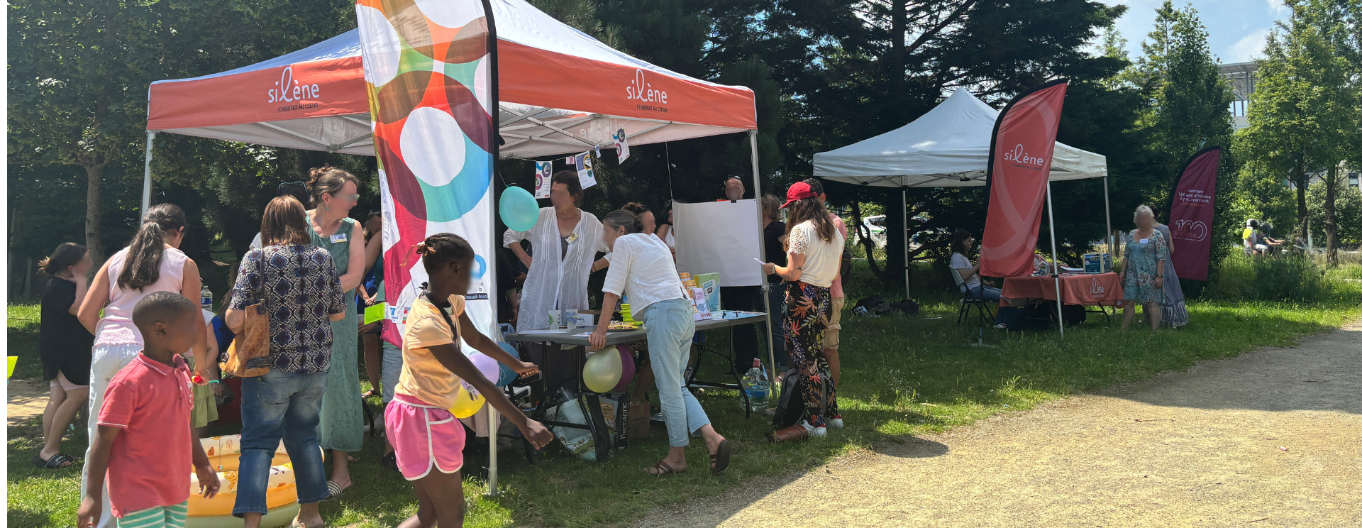 Stand Silène lors de l'été à Saint-Nazaire 2024